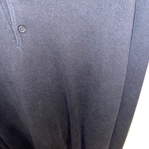 Tommy Bahama Casual Shirt Men’s Size Large Black Polo Long Sleeve Silk Blend - Picture 7 of 12